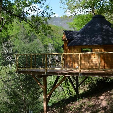 Ma Cabane En Aveyron Conques-en-Rouergue Exteriér fotografie